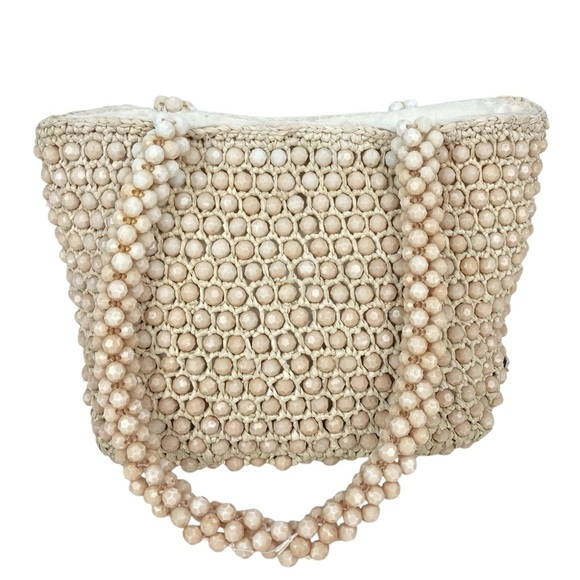 LOEFFLER RANDALL Mina Mini Beaded Tote Bag - $295. - Picture 3 of 16